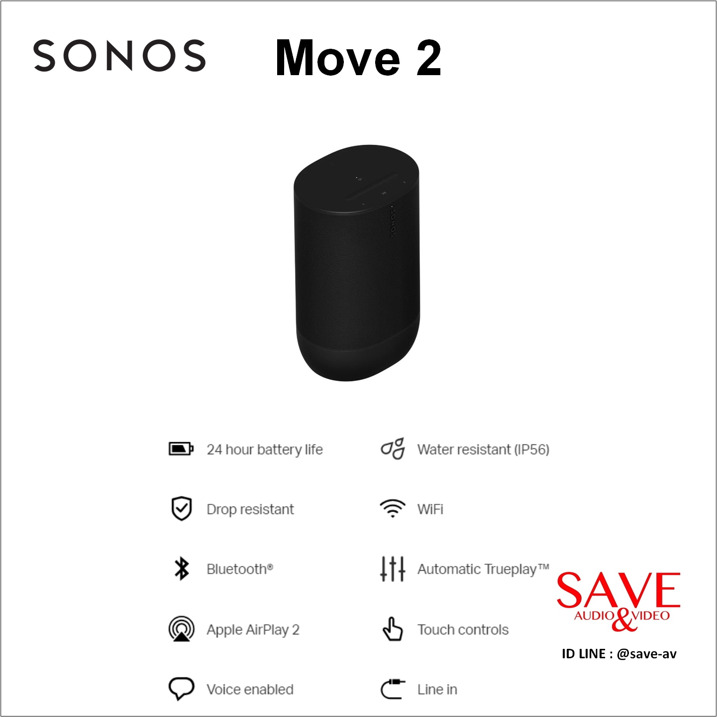 SONOS Move 2 – SONOS, Showroom Shop in Thailand