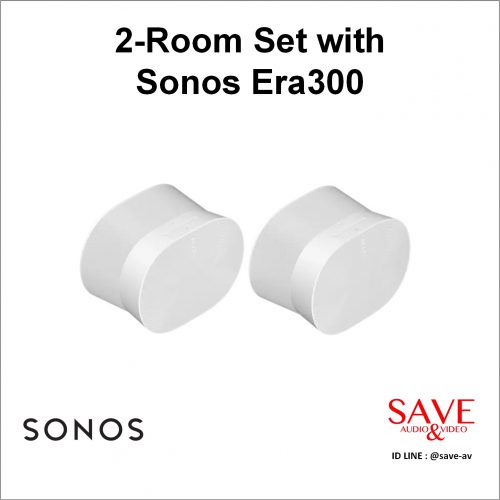 Sonos Thaialnd 2-Room Set with Sonos Era300