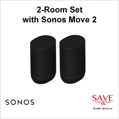 Sonos Thailand 2-Room Set with Sonos Move2