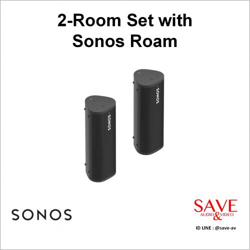 Sonos Thailand 2-Room Set with Sonos Roam