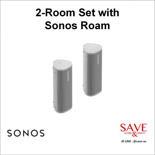 Sonos Thailand 2-Room Set with Sonos Roam