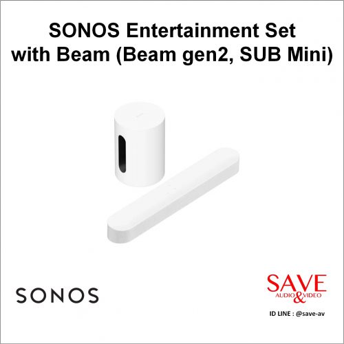 Sonso Thailand SONOS Entertainment Set with Beam (Beam gen2, SUB Mini)