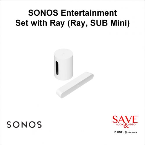 Sono Thailand SONOS Entertainment Set with Ray (Ray, SUB Mini)-w