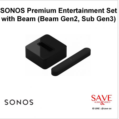 Sonos Thailand SONOS Premium Entertainment Set with Beam (Beam Gen2, Sub Gen3)