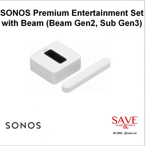 Sonos Thailand SONOS Premium Entertainment Set with Beam (Beam Gen2, Sub Gen3)