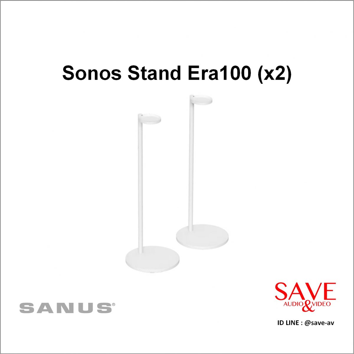 Sonos Stand Era100 (x2)-w